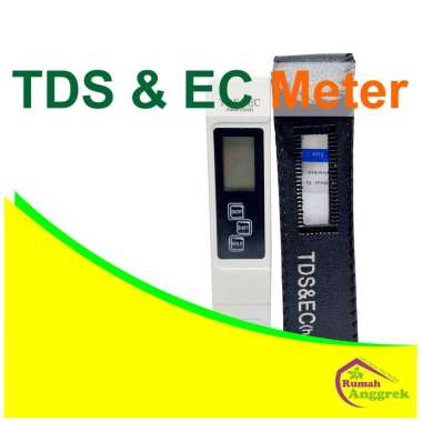 Alat Ukur TDS dan EC Meter pengukur nutrisi konduktivitas listrik dalam air hydroponik hidroponik ta