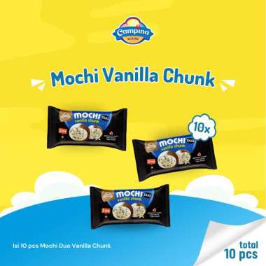 Promo Harga Campina Mochi Vanilla Choco Chunk 45 ml - Blibli