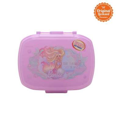Kotak Makan Anak Barbie Fantasy 650 ml - Ungu
