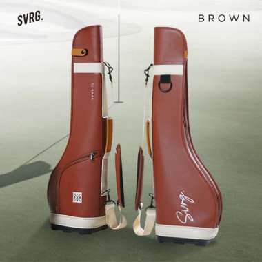 Sabi Golf Bag - SVRG - Tas Golf - Driving Stick Bag Carrier Brown