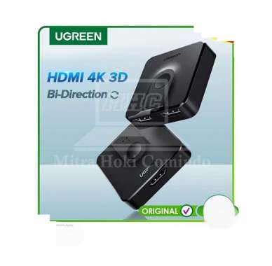 HDMI SWITCH 4K UGreen 2 IN 1 OUT HDMI SWITCHER PN 50966