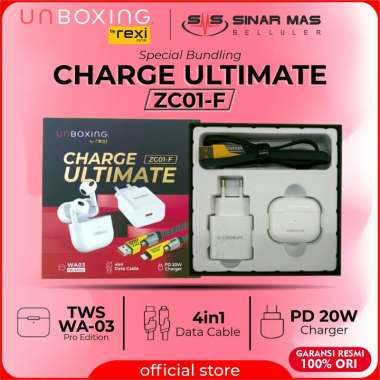 SPECIAL BUNDLING CHARGE ULTIMATE (ZC01-F) REXI Charger Set + TWS Unboxing