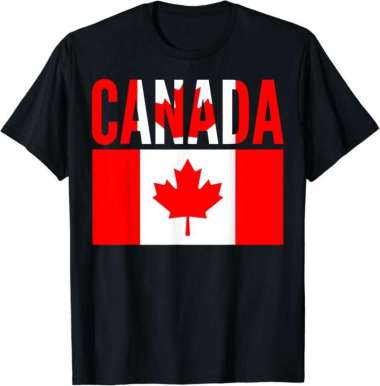 Kaos Tshirt Baju Obral Murah Combed 30 Distro Kanada Canada Toronto polos custom indonesia pria wani