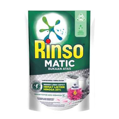 Rinso matic deterjen cair bukaan atas 700 ml