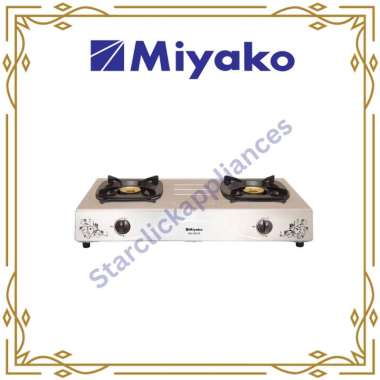 MIYAKO KOMPOR GAS KG-502 SS / KG 502 SS / KG502SS [GARANSI RESMI]