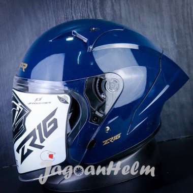 JPR HELM ZR16 SOLID | DEEP BLUE | JPX ZR-16 SINGLE VISOR CLEAR L