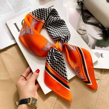 ASTRID 70x70cm Korean syal scarf leher scarf tas neck scarf 147