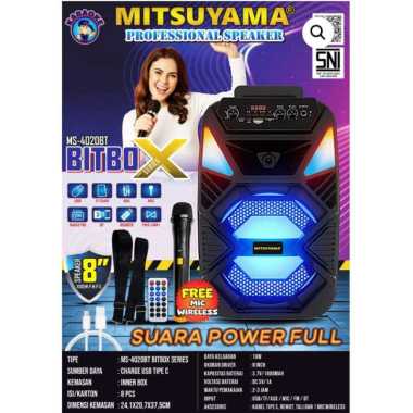 SPEAKER 8" BITBOX MITSUYAMA