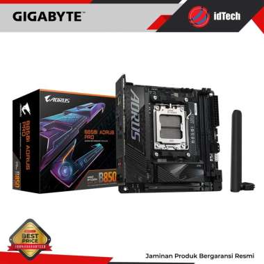 Gigabyte Motherboard AMD B850I AORUS PRO Socket AM5 2 x DDR5 Mini-ITX