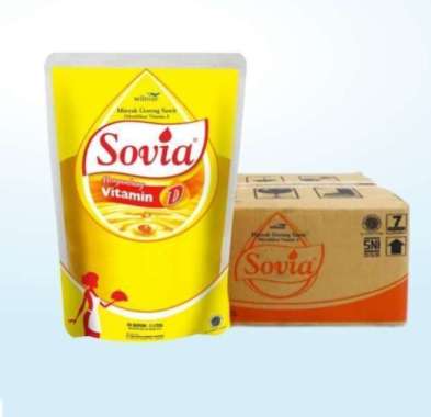Minyak Goreng Sovia 2 Liter [1dus / 6pcs]