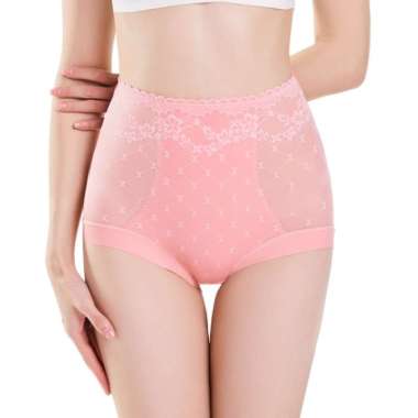 Felancy Panty Classic Cherie Lace High Waist 075-80001 XL Coral