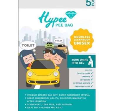 Hypee Pee Bag Boy/Kantong Kencing/Kantong Pipis