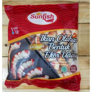 SUNFISH IKAN OLAHAN BENTUK EKOR UDANG 500 GR