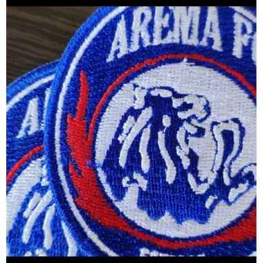 Bordir Komputer Logo Emblem Patch Bet Badge AREMA FC Malang Indonesia