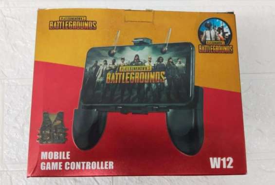 GAMEPAD GAME HANDLE W12 PORTABLE JOYSTICK PUBG MOBILE CONTROLLER W 12
