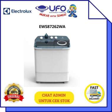 ELECTROLUX Mesin Cuci 2 Tabung 7KG EWS87262WA
