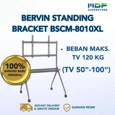 BERVIN BRACKET TV BERDIRI STANDING BRACKET BSCM-8010XL