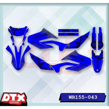 decal wr155 full body decal wr155 decal wr155 supermoto stiker motor wr155 stiker motor keren stiker