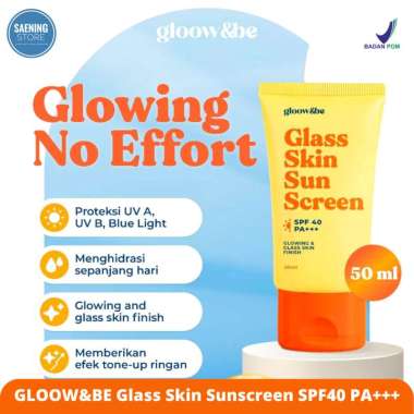 Gloow&be Gloowbi Glass Skin Sunscreen SPF40 PA+++