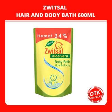 ZWITSAL SABUN MANDI & SAMPO BAYI ALOEVERA 600 ML