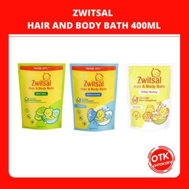 ZWITSAL SABUN MANDI & SAMPO BAYI 400 ML Antibacterial