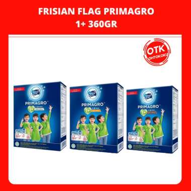 Frisian Flag Primagro 1+ Susu Pertumbuhan Usia 1-3 Tahun 360gr vanila