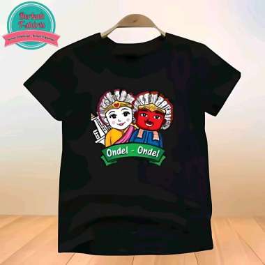 KAOS ANAK MOTIF ONTIF ONDEL (2-10 TAHUN) | KAOS ONDEL ONDEL | KAOS ANAK | KAOS DISTRO | BAJU ONDEL A