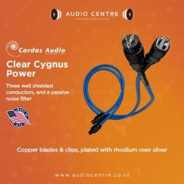 Cardas Audio Clear Cygnus Power Schuko EU Plug power cable 1.5m US Plug