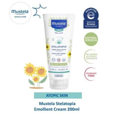 Mustela Stelatopia Emollient Cream 200ml