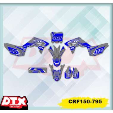 decal crf150 full body decal crf150 decal crf150 supermoto stiker motor crf150 stiker motor keren st