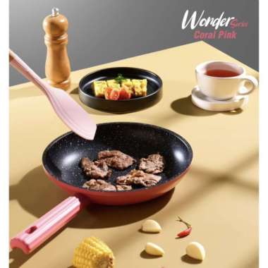 Wonderpan Steincookware Frypan 20cm Frypan 24 cm Frypan 24 cm Pink