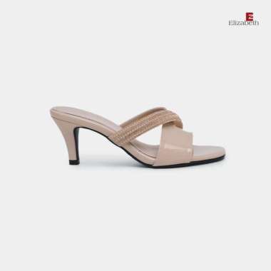 Elizabeth Shoes - Sandal Wanita | Stiletto Heels 0339-0057 40 Beige