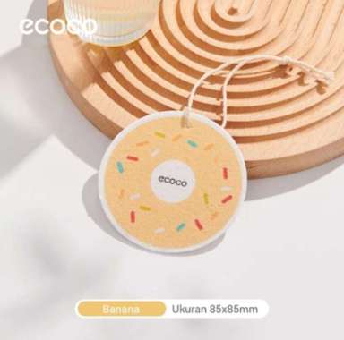 ECOCO Donut Dishwashing Cotton - Spons Pembersih Spons Pencuci Spons Cuci Piring Banana