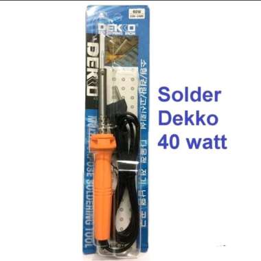 Solder Dekko 40w - Soldering Dekko 40watt Original Made in Korea