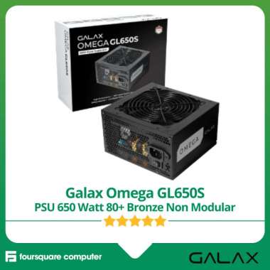 Galax Omega GL650S | PSU Power Supply 650 Watt 80 Plus Bronze