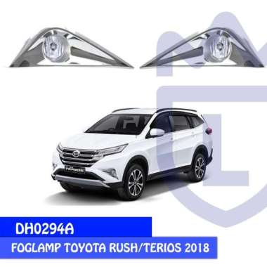 FOGLAMP / LAMPU KABUT DLAA DH0294A TOYOTA RUSH/TERIOS 2018-ON KACA