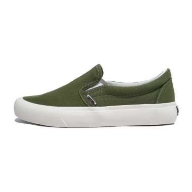 SABA Vintage Slip On Olive - Sepatu Sneakers Casual Pria Wanita 44