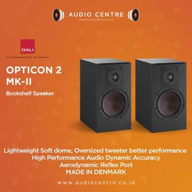 Dali Opticon 2 MK-II MK2 Bookshelf Speaker made in Denmark