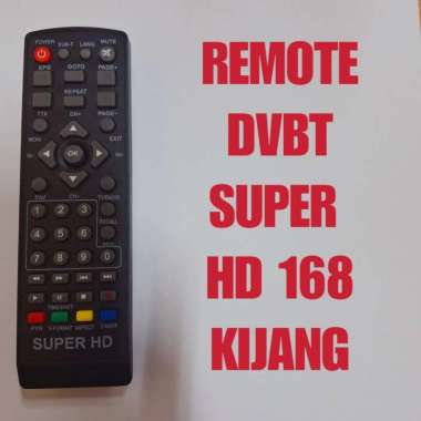 Remote dvbt super hd 168 kijang