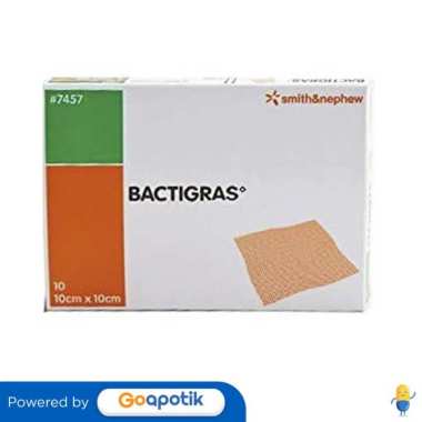 BACTIGRAS DRESSING 10 X 10 CM