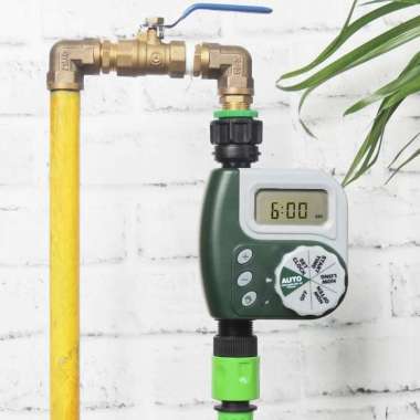 ALAT timer pengairan kebun taman otomatis-water irrigation timer-keran air