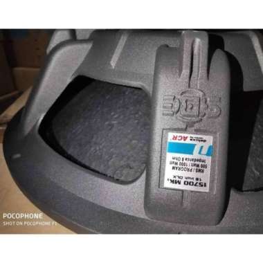 SPEAKER SUBWOOFER ACR DELUXE 15 INCH 15700 MK 1 DELUXE 1000 Watt