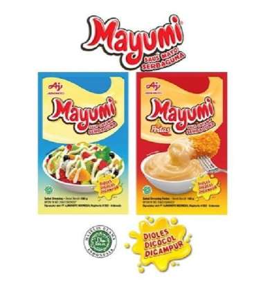 Mayumi Mayonnaise Mayo Mayonaise 100gr PEDES