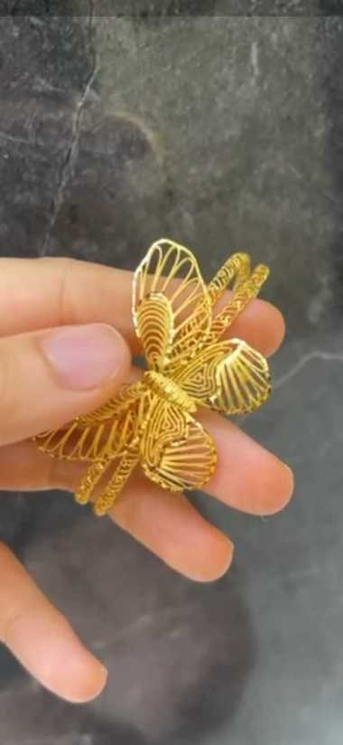 Gelang Butterfly Kendari Besar Kondangan Pesta Koleksi Josean Emas Asli