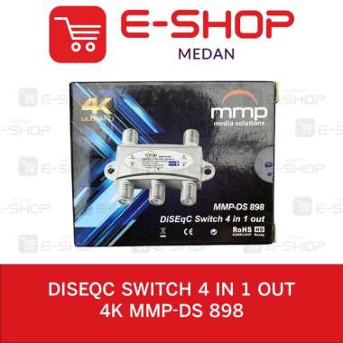 Switch DiseqC Parabola 4x1 MMP 4 x 1 (4 LNB / Satelit ke 1 Receiver) 950-2300