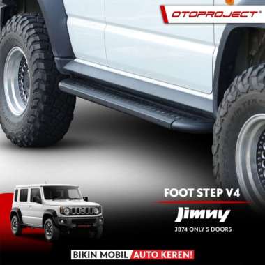Otoproject Foot Step Jimny Jb74 5 Door V4 Footstep Pijakan Kaki Samping Jimny