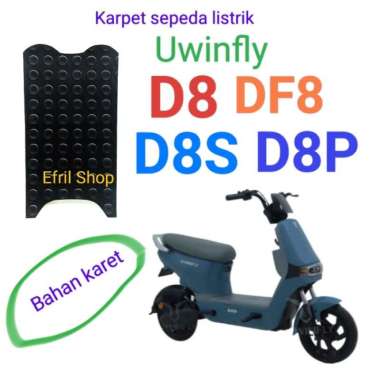 Karpet sepeda listrik Uwinfly D8 DF8 D8S D8P BAHAN KARET
