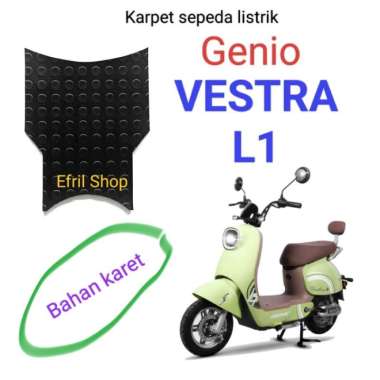 Karpet sepeda listrik Genio Vestra L1 BAHAN KARET