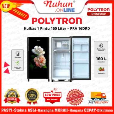 Polytron Kulkas 1 Pintu PRA - 16 DRD 150 Liter