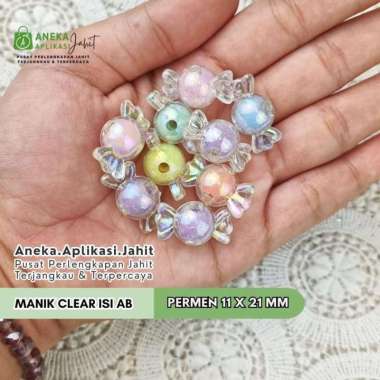 15 GRAM MANIK MOTE CLEAR ISI CLEAR LOVE